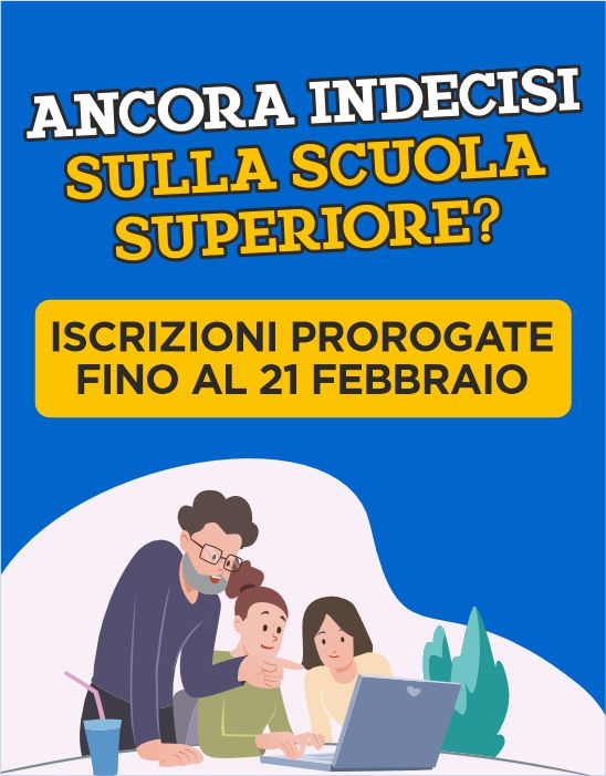 Proroga iscrizioni anno 2026/27